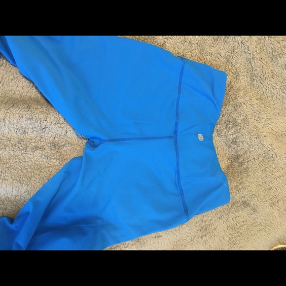 *SOLD* Royal Blue Full Length Leggings Tights - Picture 3 of 4